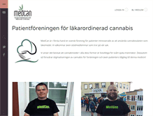 Tablet Screenshot of medcan.se